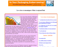 Tablet Screenshot of causes-crise-economique.com